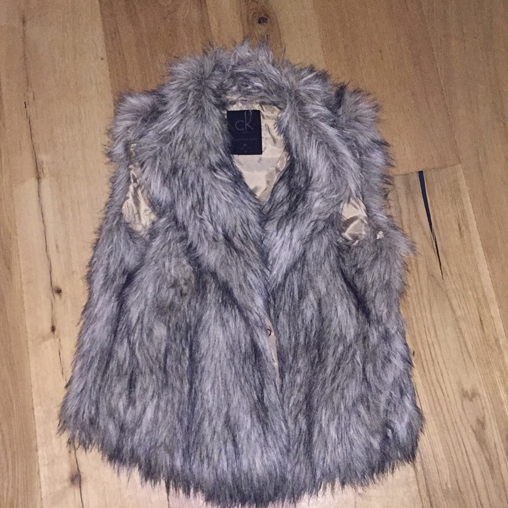 Calvin Klein Jeans Faux Fur Vest
